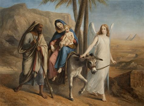  The Flight into Egypt de Jorde: Un viaje de fe, esperanza y colores vibrantes!