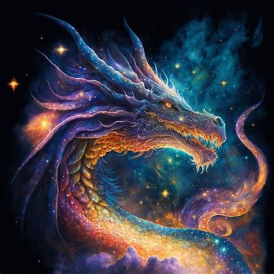 ¿El Dragón Celestial? Una obra maestra de pinceladas delicadas y simbolismo ancestral!